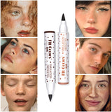 1PC Face Fake Freckles Pen Natural Waterproof Lifelike Fake Freckles Pen for Long Lasting Look Dot Spot Pen for Women Makep Tool