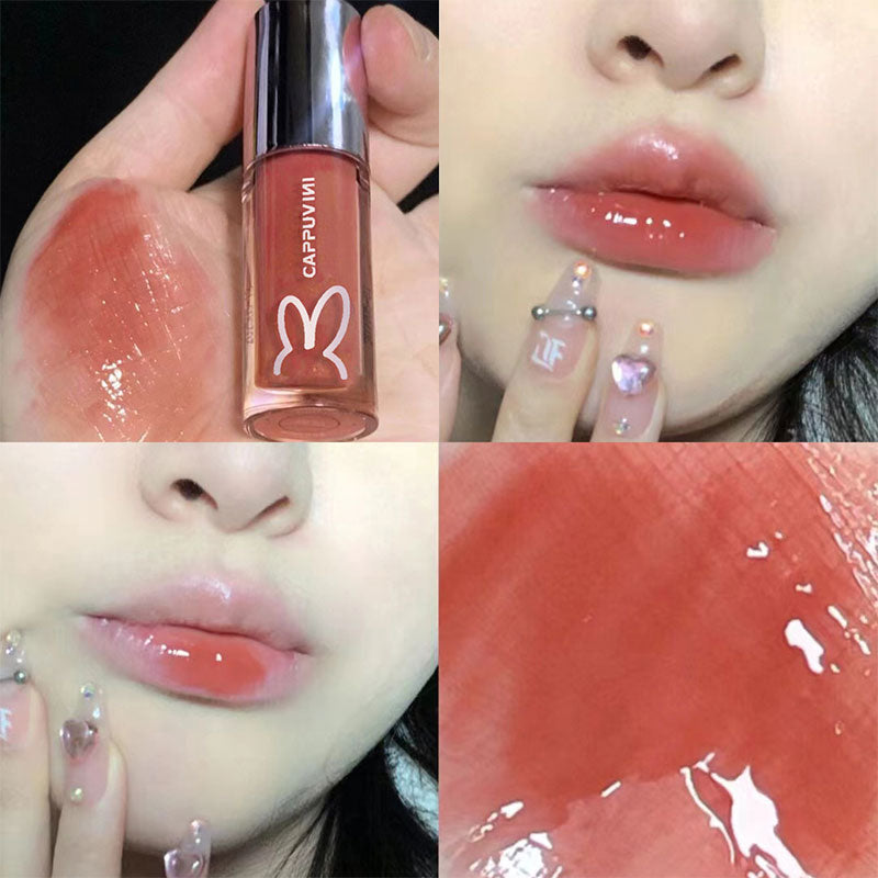 3/1 Pcs Crystal Jelly Lip Gloss Shiny Clear Mirror Moisturizing Glitter Liquid Lipstick Lips Oil Tint Care Makeup Wholesale