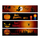 33*183cm Happy Halloween Table Runner Table Decoration Pumpkin Spider Web Table Runner Tablecloth Halloween Party Decorations