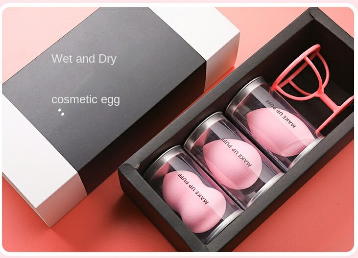 Non-latex for makeup sponge cosmetic bag for women makeup set make up sponge powder puff gigante beauty egg  cosmetic puff