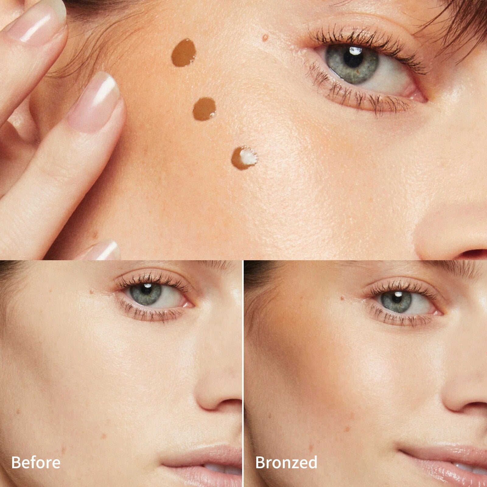 4 Colors Liquid Bronzer Face Makeup Pearlescent Contouring Brighten Highlight Bronzer Tint Women Facial Illuminator Cosmetic 8ML