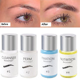 5ml Eyebrow Styling Perm Lotion Semi-Permanent Eyebrow Lamination Brow Lifting Enhancer Styling Kit Women Beauty Salon Tools