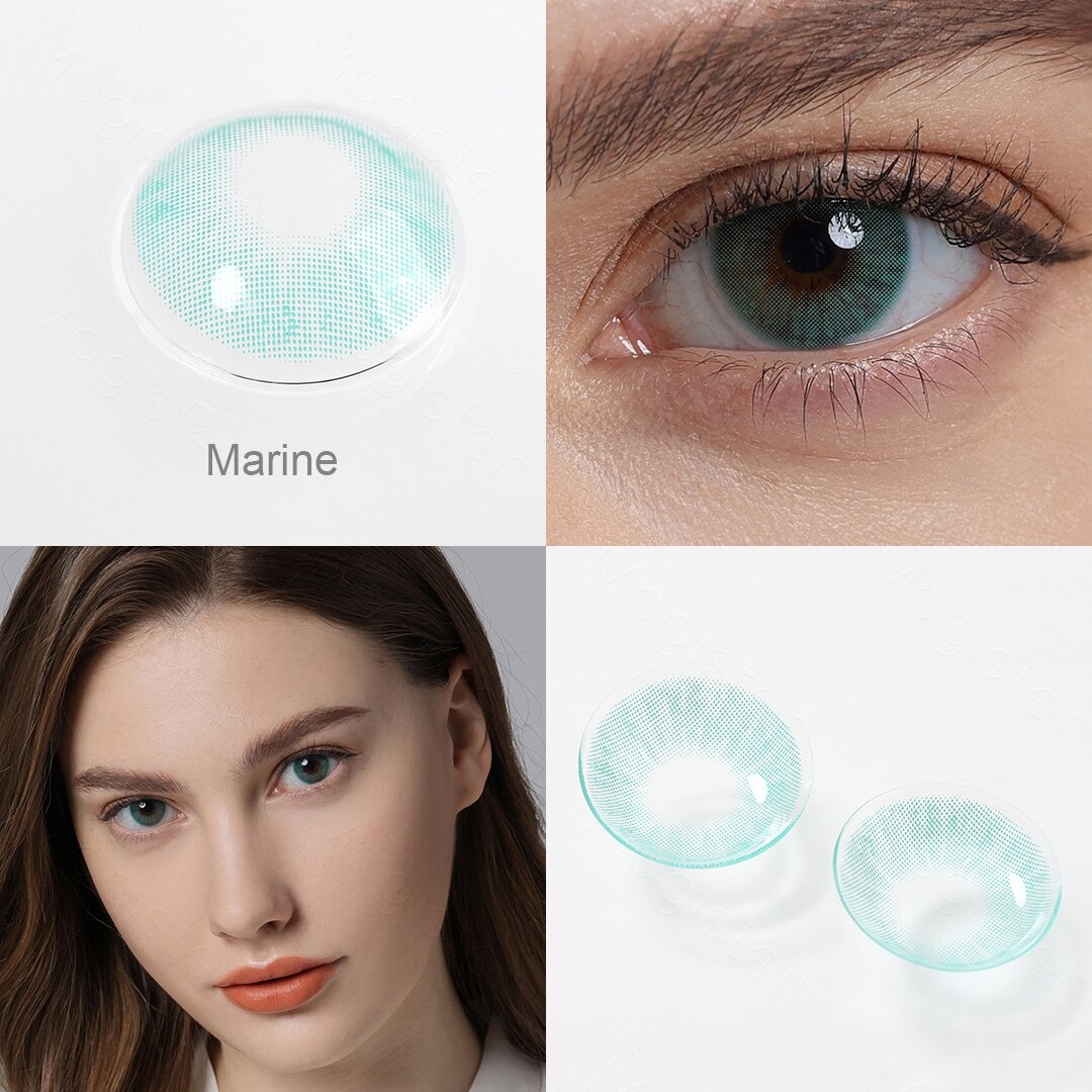 Magister Natural Eye Color Lens QUEEN Series Colored Contact Lenses Yearly Color Contact Lenses Eye Lens For Women and Men
