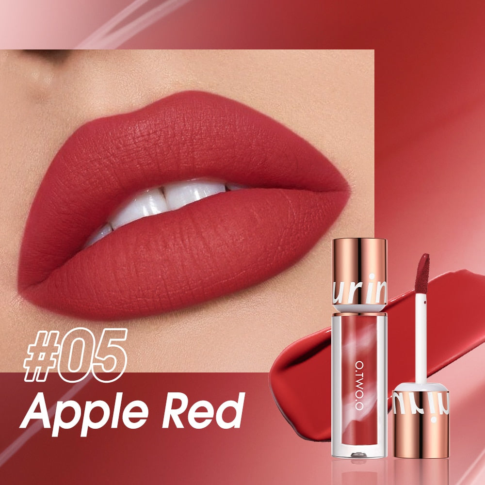 Lipstick Lip Gloss Makeup 24 HRS Waterproof Velvet Non-stick Cup 8 Colors Lip Tint Matte Long Lasting Liquid Lip Stick