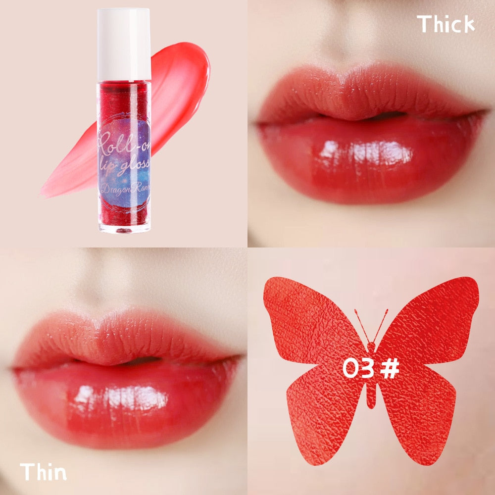 Women Makeup Waterproof Multifunction Lip Gloss Tint Dyeing Liquid Lipgloss Blusher Long Lasting Makeup Cosmetics