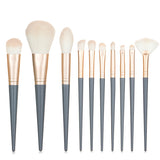 10Pcs Soft Fluffy Makeup Brushes Set for cosmetics Foundation Blush Powder Eyeshadow Kabuki Blending Makeup brush beauty tool