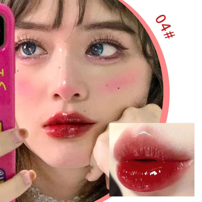 Crystal Jelly Lip Gloss Shiny Clear Mirror Moisturizing Glitter Liquid Lipstick Waterproof Lips Oil Tint Care Makeup