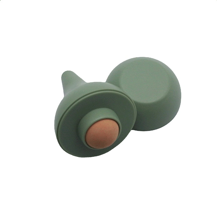 Face Oil Absorbing Roller Volcanic Stone Blemish Remover Face T-zone Oil Removing Rolling Stick Ball Summer Face Shiny Changing