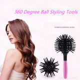 New  Design Professional Magic 3D Round Hair Brushes Salon Comb Massage Detangling Hair Brush for Women Hair Styling Tools