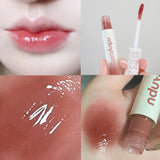 Cute Lipgloss Mirror Lip Glaze Bulk Moisturizer Lip Plumper Cosmetics Reduce Lip Line Nutritious Liquid Lipstick Lips Tint