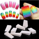 20pcs Nail Gradient Sponge Soft Sanding Block Color Painting Nail Art Decoration Professional Nail Accessories Tools Manicure