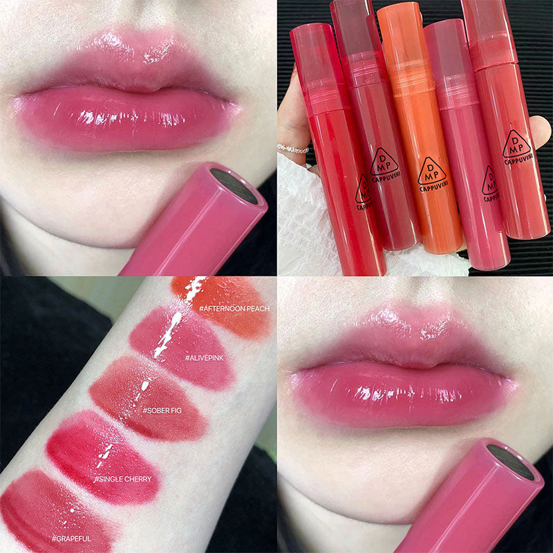 3/1 Pcs Crystal Jelly Lip Gloss Shiny Clear Mirror Moisturizing Glitter Liquid Lipstick Lips Oil Tint Care Makeup Wholesale