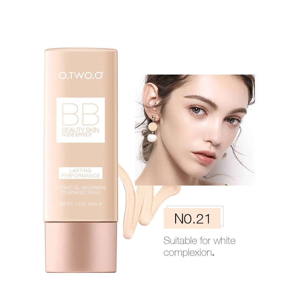 Makeup BB Cream White  Cosmetics Natural Whitening Cream Waterproof Makeup Base Liquid Foundation Professional Cosmetics